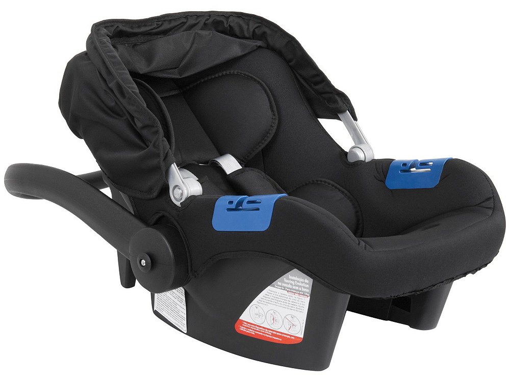 Bebê Conforto Cadeirinha para Carro Touring X Black Baby Lover