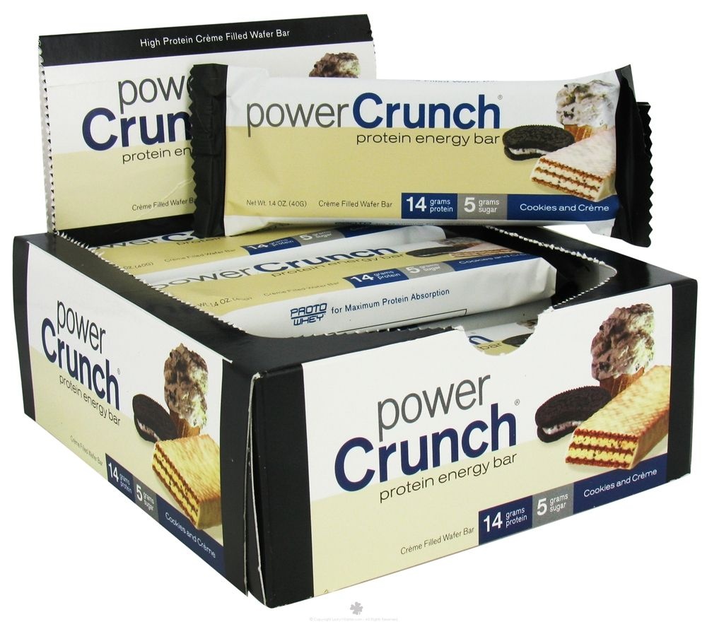 power crunch - Barra de Proteína - Loja de suplementos online