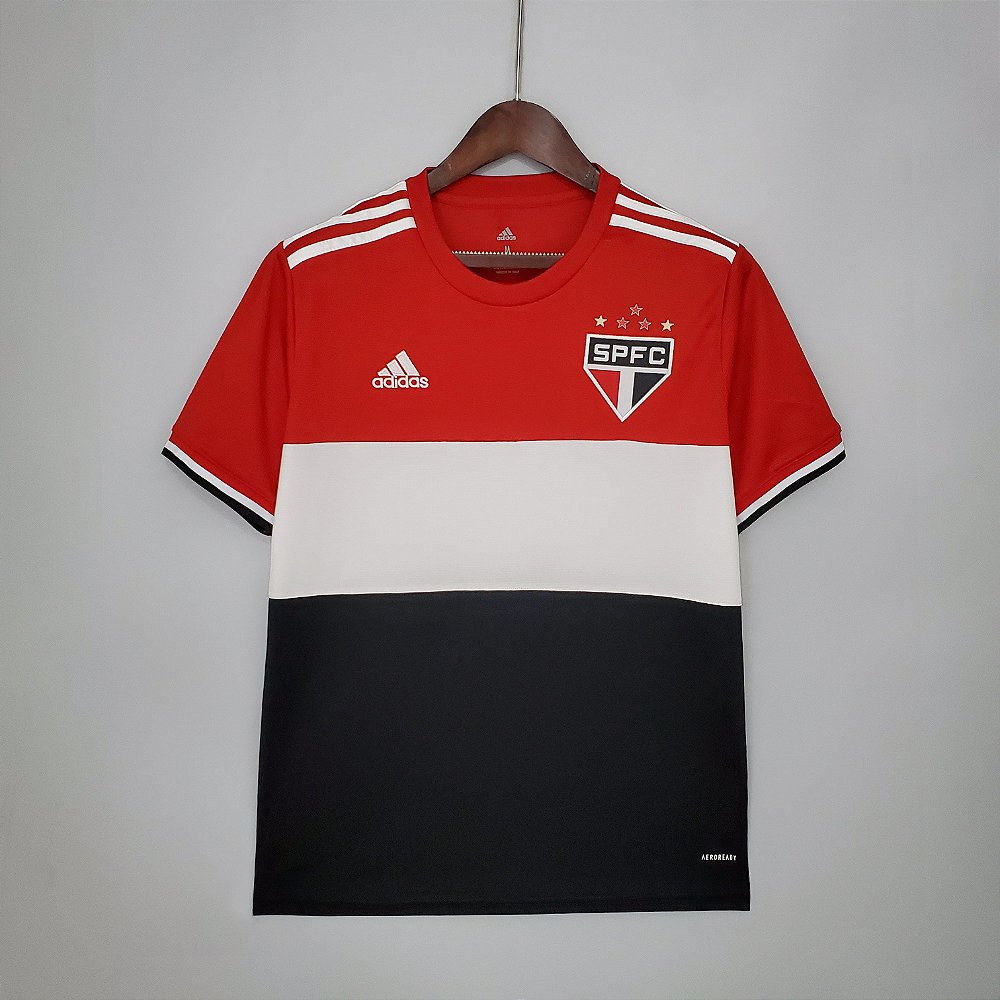 Camisa São Paulo III 21/22 - Masculina - Prata Imports