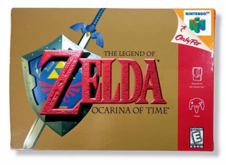 ocarina of time cover art