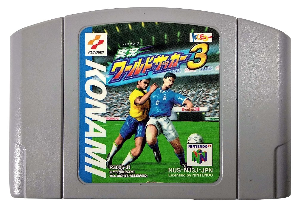 Jikkyou World Soccer 3 Original [japonês] N64 Sebo Dos Games 9