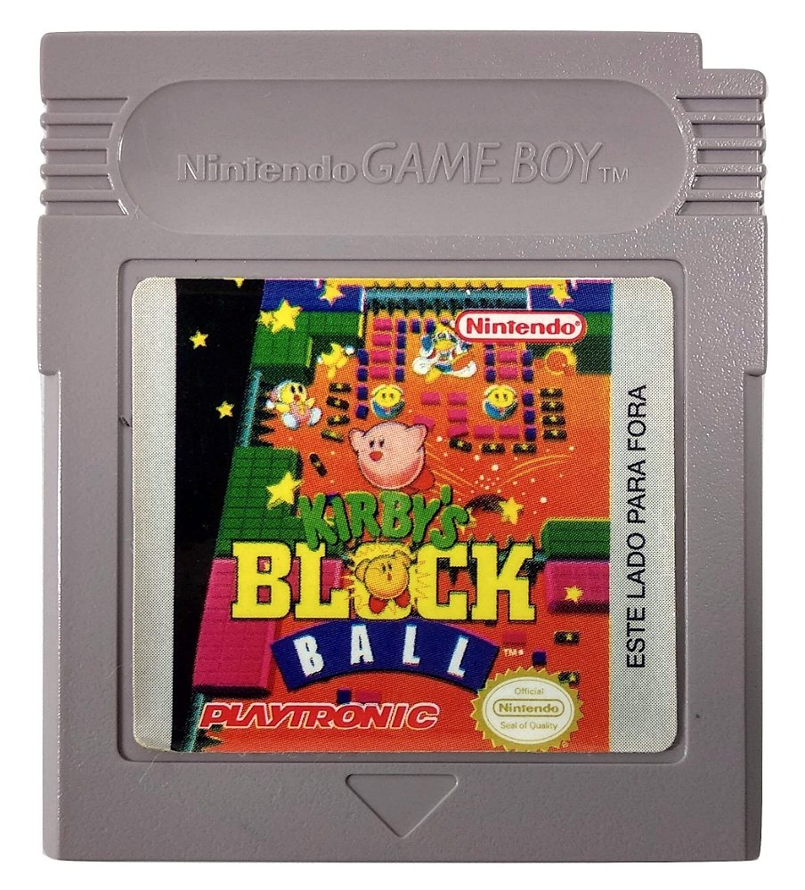 Kirbys Block Ball ORIGINAL - GB - Sebo dos Games - 9 anos! Games ...