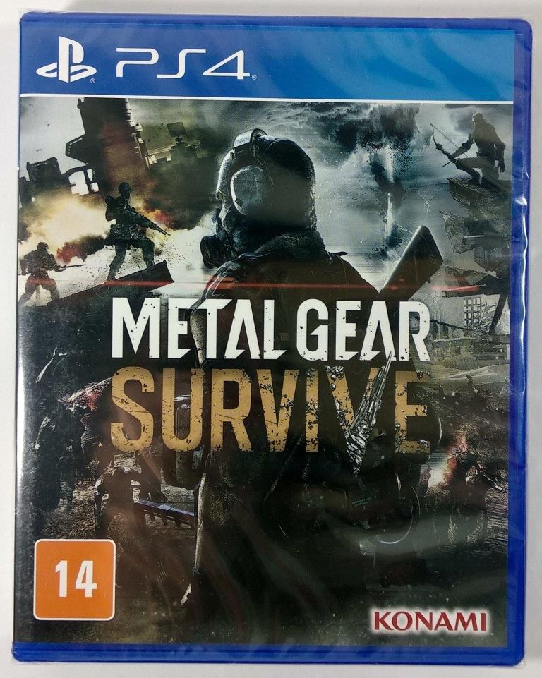 Jogo Metal Gear Survive (lacrado) - PS4 - Sebo dos Games - 9 anos! Games  Antigos e Usados, do Atari ao PS5