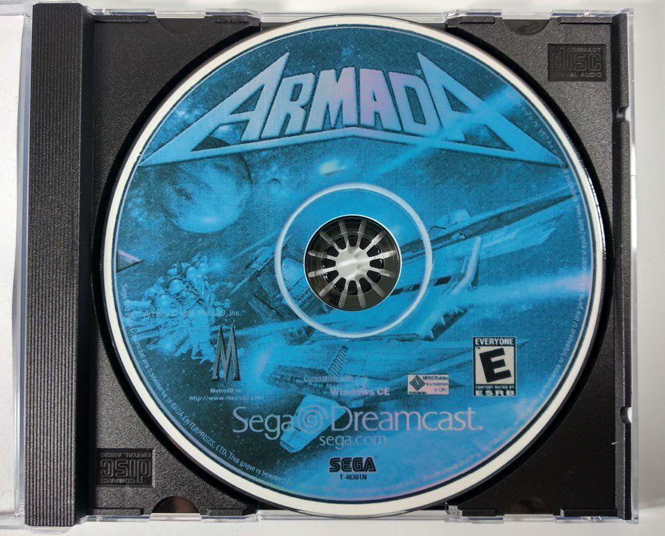 Armada [REPLICA] Dreamcast Sebo dos Games 8 anos! Games Antigos e