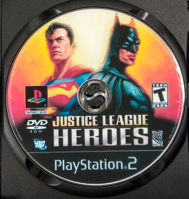 Justice League Heroes [REPLICA] PS2 Sebo dos Games 7 anos! Games Antigos e Usados, do