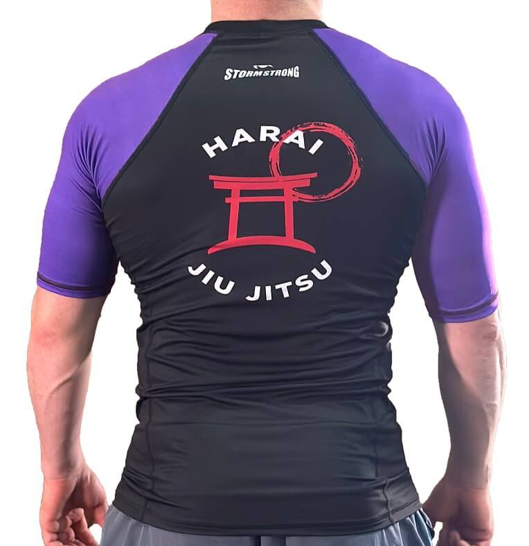 Rash Guard Harai Jiu Jitsu Competition Roxa Harai Site Oficial