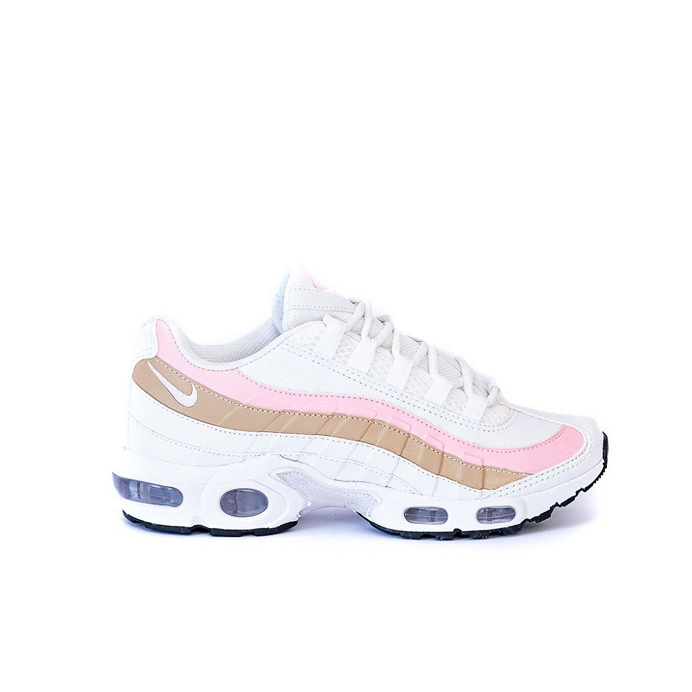 air max 95 branco e rosa