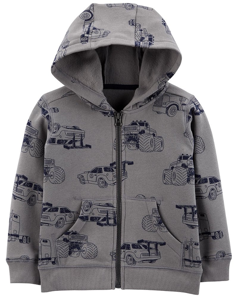 boys fleece lined moletom com capuz