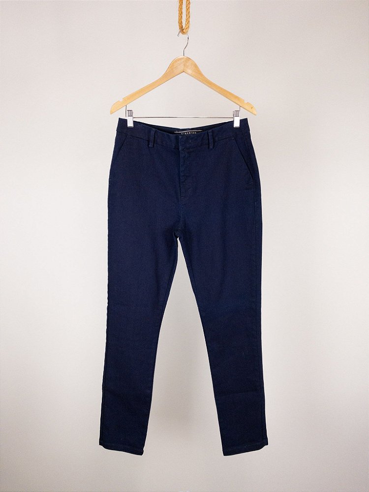 Calça Super Skinny Crop Hollister Jeans - Dona Chica Brechó Online
