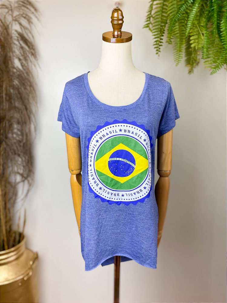 CAMISETA ORIGINAL JOHN JOHN FEMININA BRANCA DESAPEGO P/M