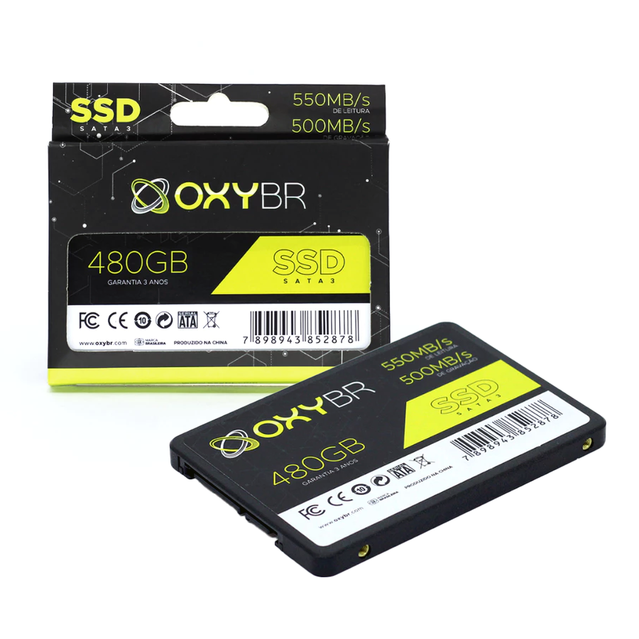 SSD 480Gb x 30枚セット SSD OxyBr 480GB SATA 3.0 - Mmicros Soluções Tecnológicas