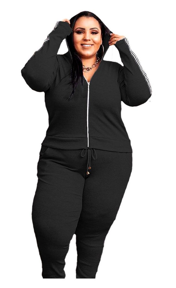 conjunto de calça e blusa ribana