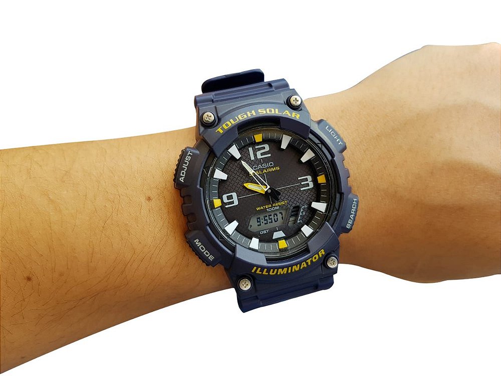 Relógio Casio Tough Solar Aq-s810w-2avdf - Altarelojoria relógios originais  invicta orient casio e muito mais.