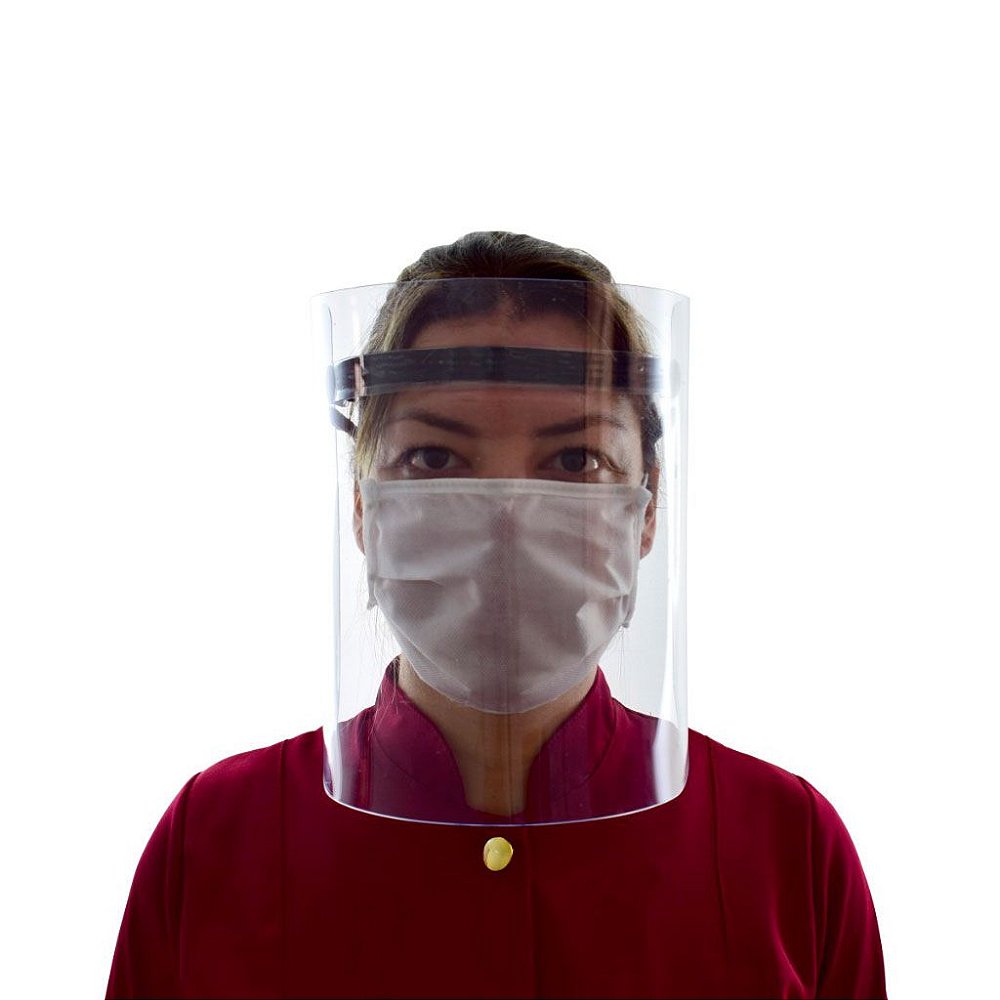 Protetor Facial De Acrílico Face Shield -Salus Brasil - Monte sua clínica  de estética conosco!