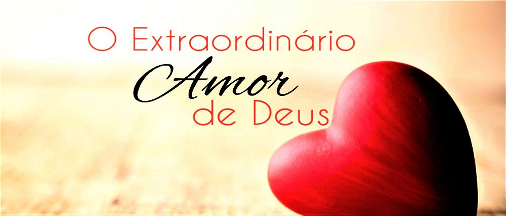 Adesivo Gospel - extraordinário amor de Deus - 9x20 cm - Mitsui Web Gráfica