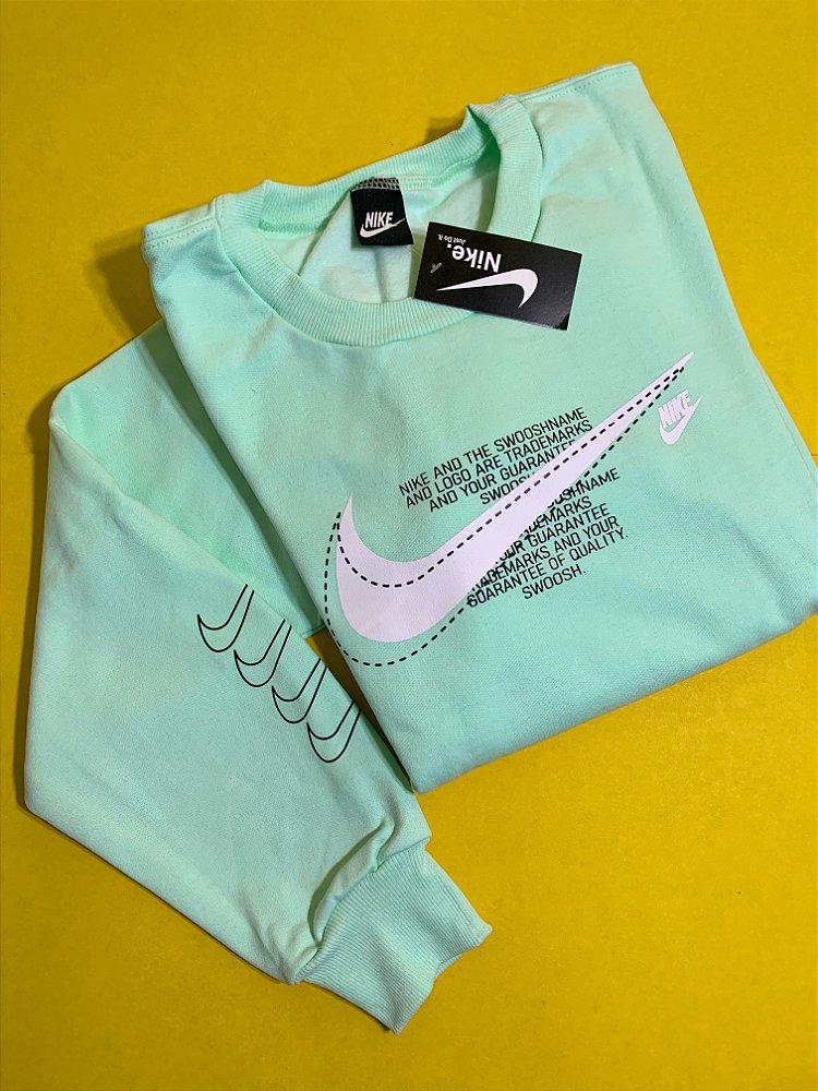 moletom nike simbolo no meio