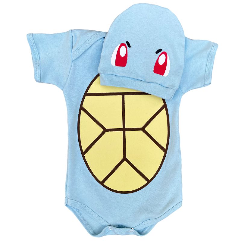 Body Bebê Pokemon Squirtle com Touquinha | Baby Dress - Baby Dress - Loja  Especializada em Moda Infantil