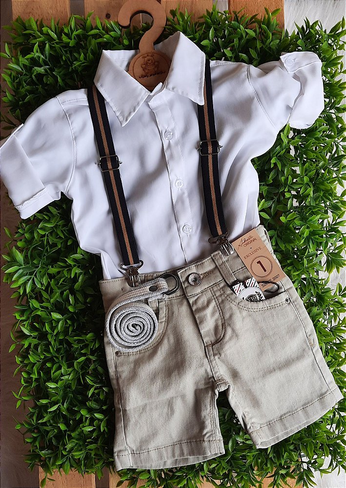 Short com suspensorio bebe Clearance