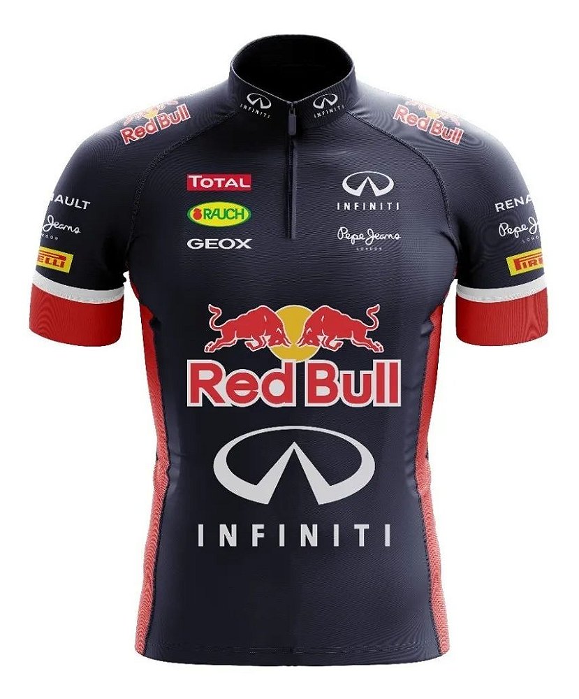 Camisa Red Bull Infantil Bike Ciclismo Respirável Dry Fit Uv+ - JAC Bikes |  Acessórios e roupas para ciclistas