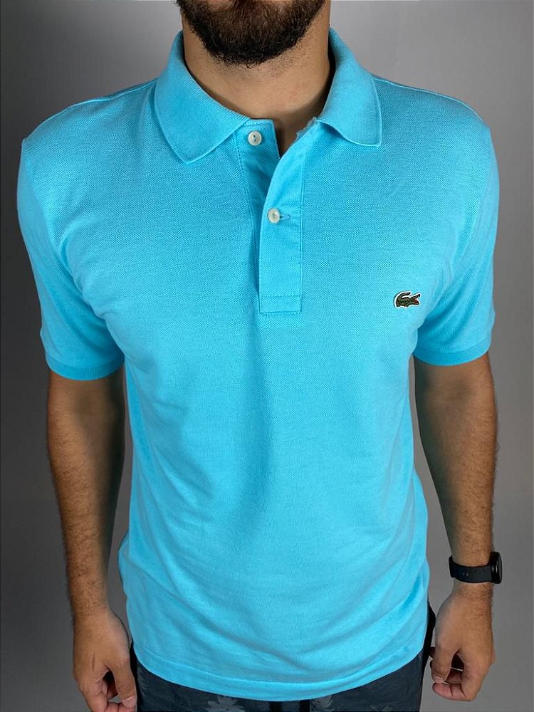 polo lacoste verde claro