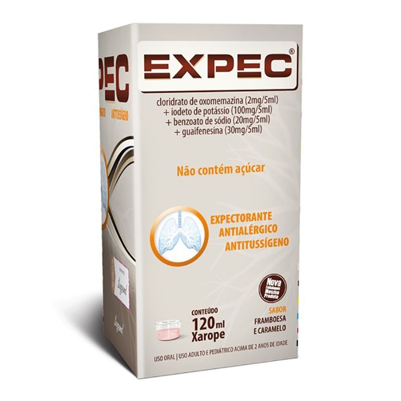 Expec Xarope 120mL | Drogaria Itafarma - Cuidar de você Expec Xarope 120mL | Drogaria Itafarma - Cuidar de você