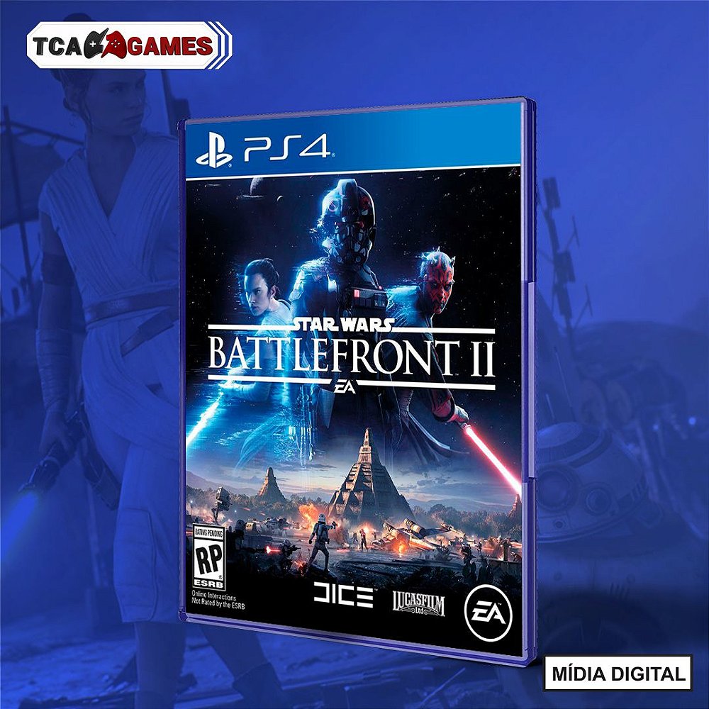 STAR WARS™ Battlefront™ II - PS4 - Mídia Digital - Tca Games - Jogos  Digitais para seu PS4 e PS5