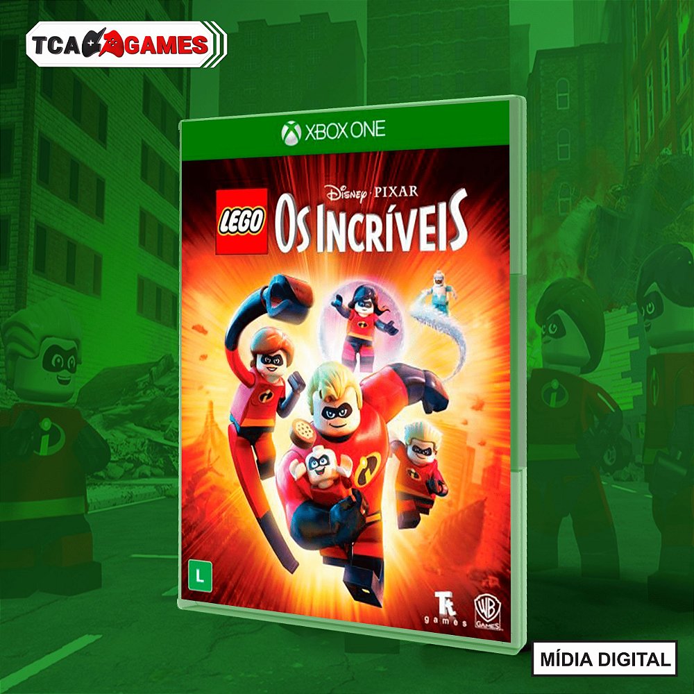 Lego Os Incríveis Xbox One Mídia Digital - Tca Games - Jogos Digitais para  seu PS4 e PS5