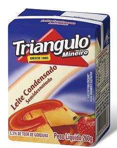Leite Condensado Tetrapack Triangulo Mineiro - Embalagem 27X260 GR ...