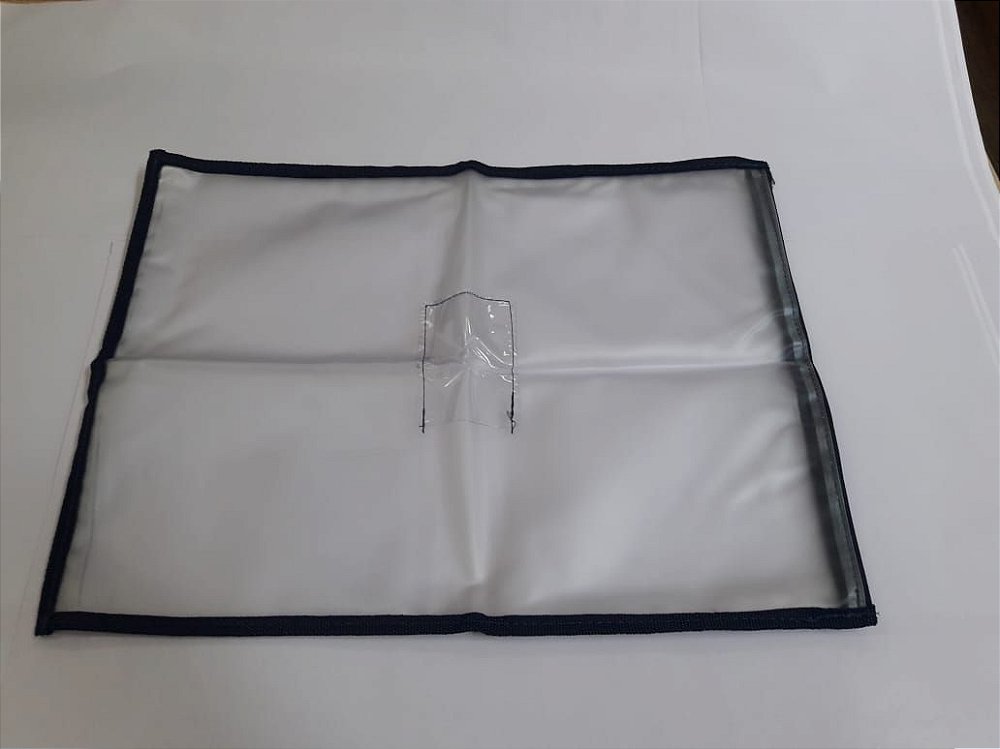 zipper transparent bolsa