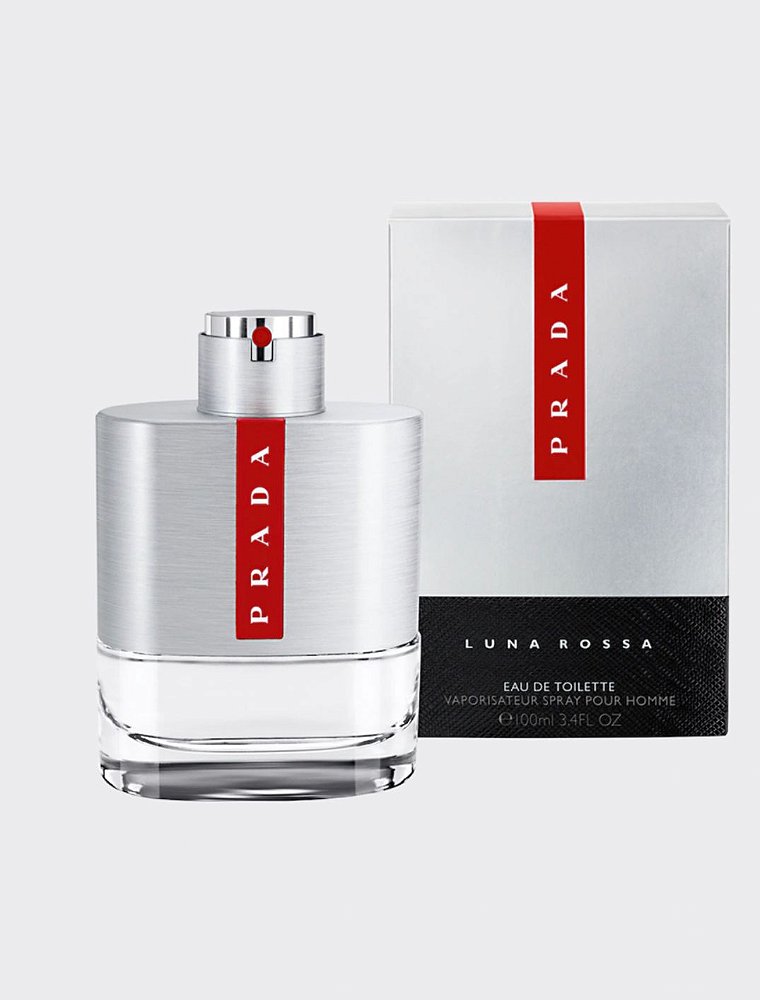 prada black luna rossa men