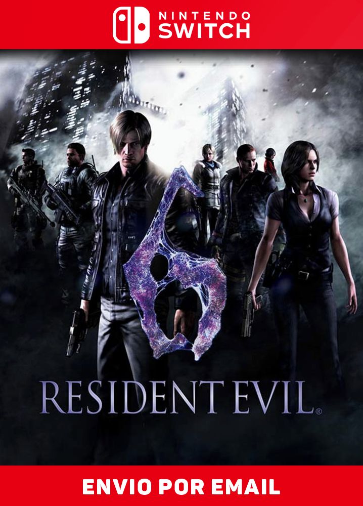 Resident Evil 6 - NINTENDO SWITCH MÍDIA DIGITAL - Sir Games - Jogos  Digitais para PS3, PS4, PS5 e Nintendo Switch