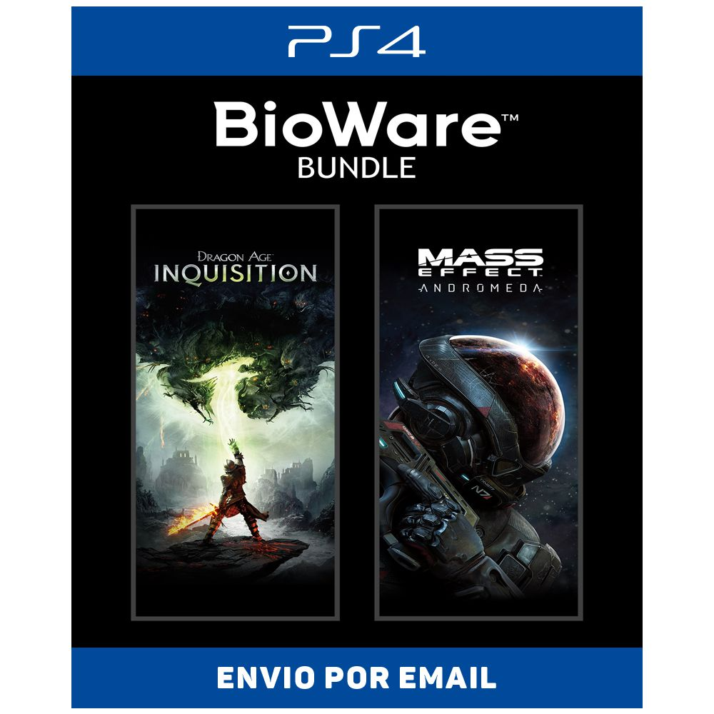 Bioware Bundle - Dragon Age Inquisition + Mass Effect Andromeda - PS4 Mídia  Digital - Sir Games - Jogos Digitais para PS3, PS4, PS5 e Nintendo Switch