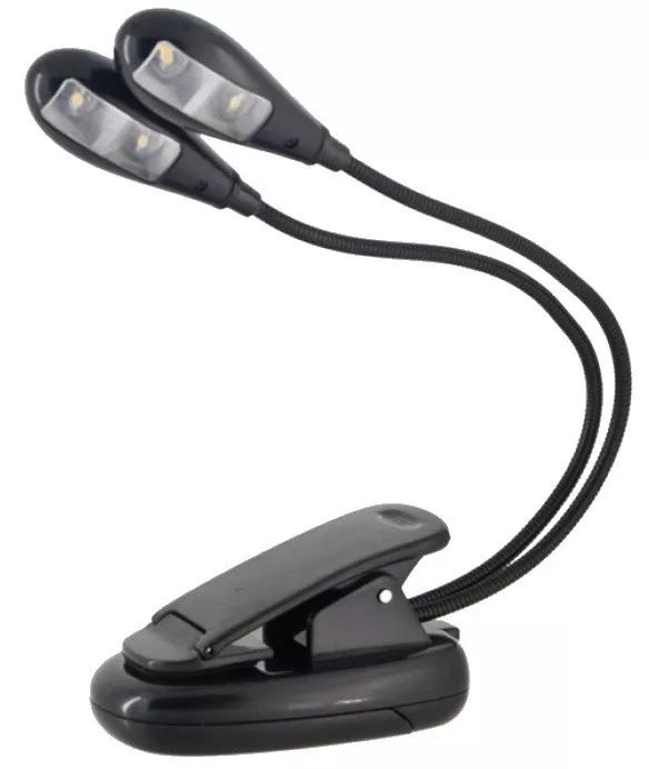 Luminária Para Estante de Partitura 4 Leds Custom Sound King Musical