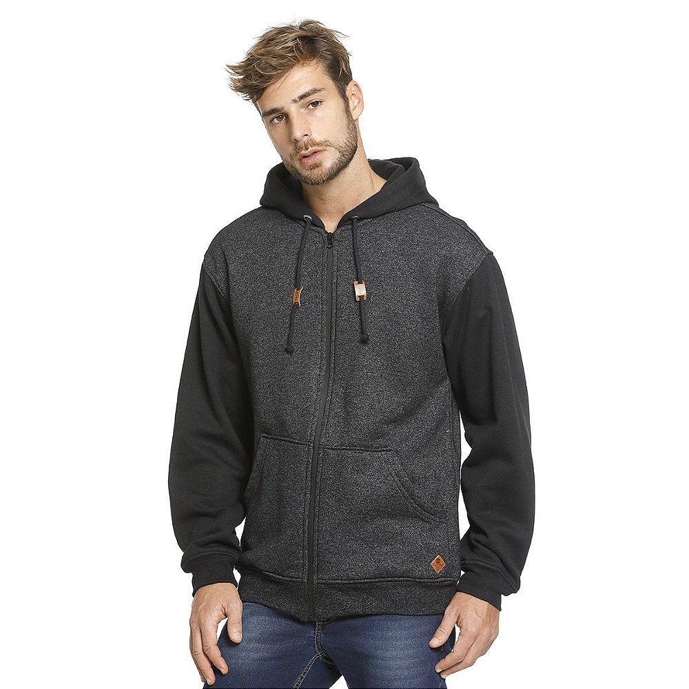 polar black moletom com capuz