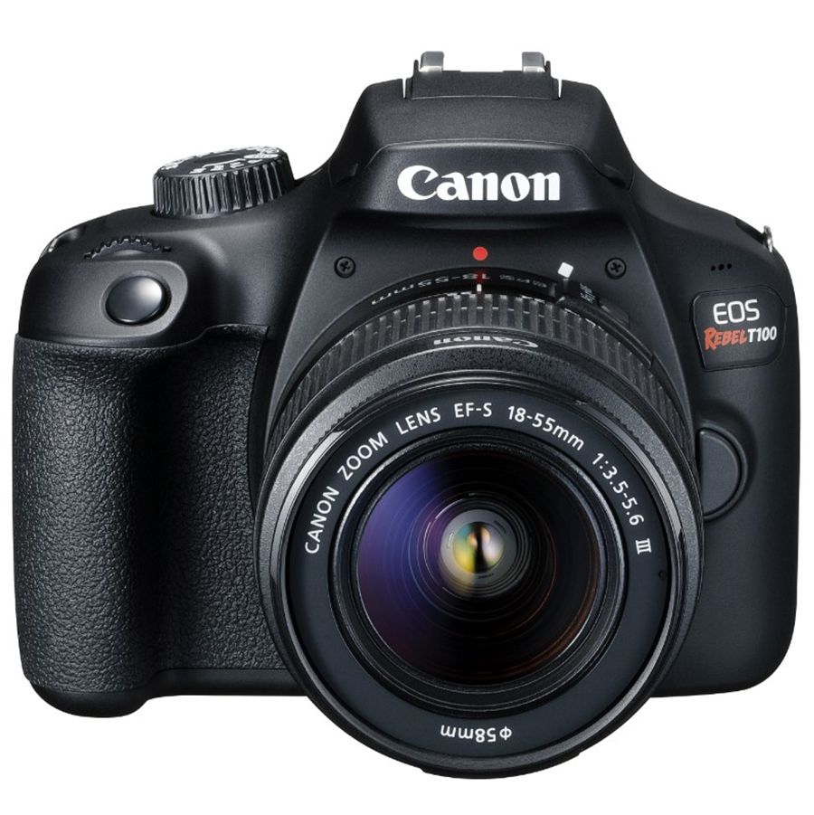 Canon EOS Rebel T100 4000D Lente EF S 18 55mm F 3 5 5 6 III canon-eos-rebel-t100-4000d-lente-ef-s-18-55mm-f-3-5-5-6-iii