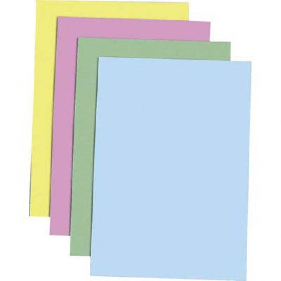 Papel Cartolina Escolar 50x66cm 140g Aandg Papelaria 8829