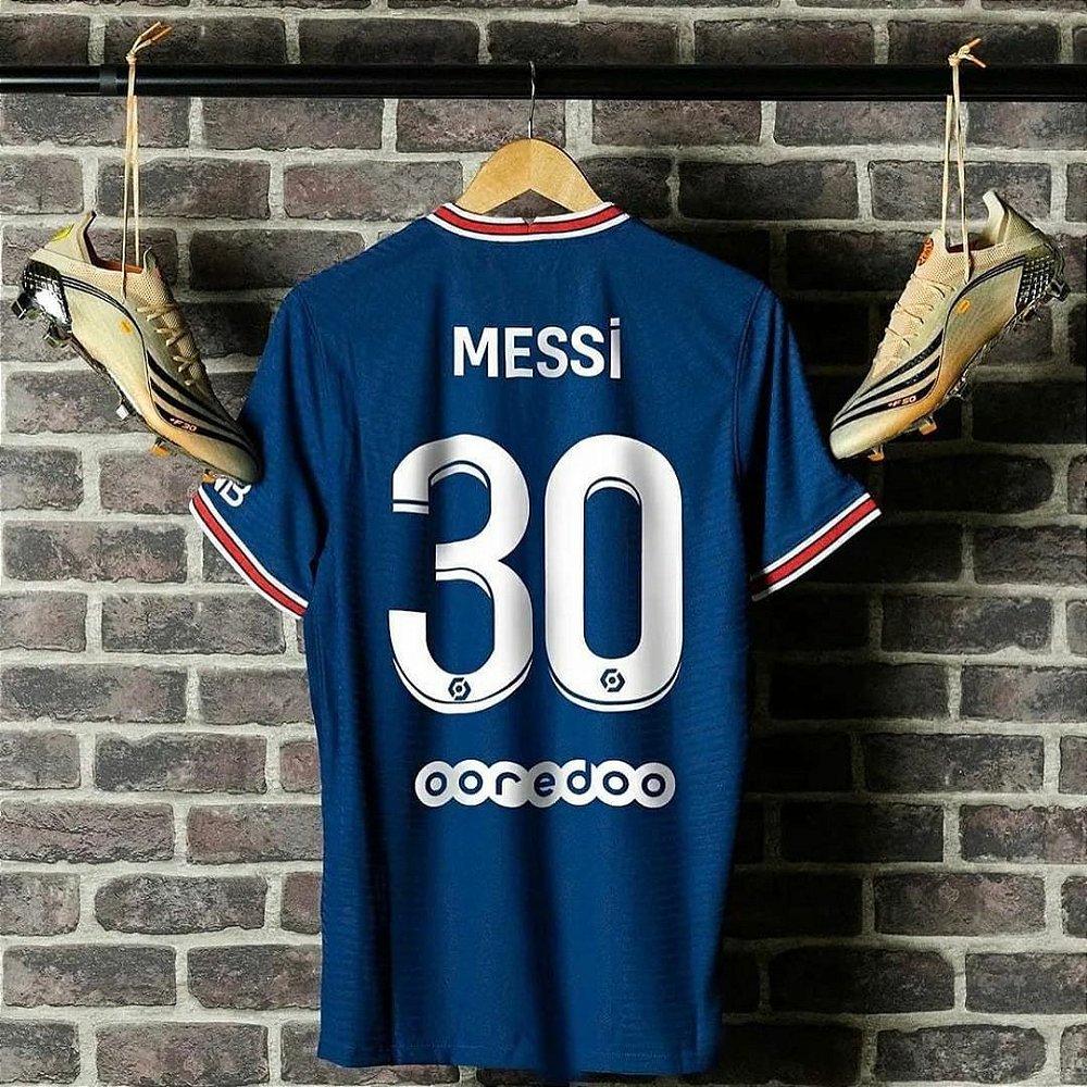 messi camisa azul