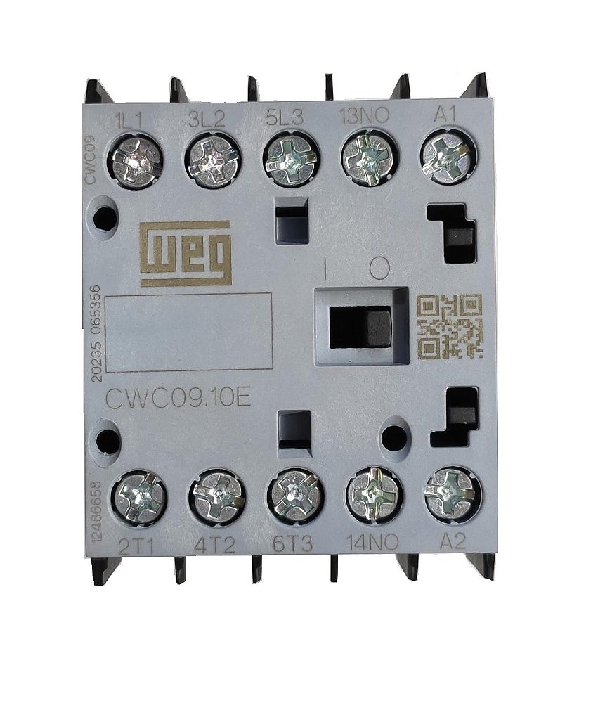Minicontator CWC09-10-30V26 9A 190V 50Hz / 220V 60Hz WEG 12486658 -  Elétrica Suzuki
