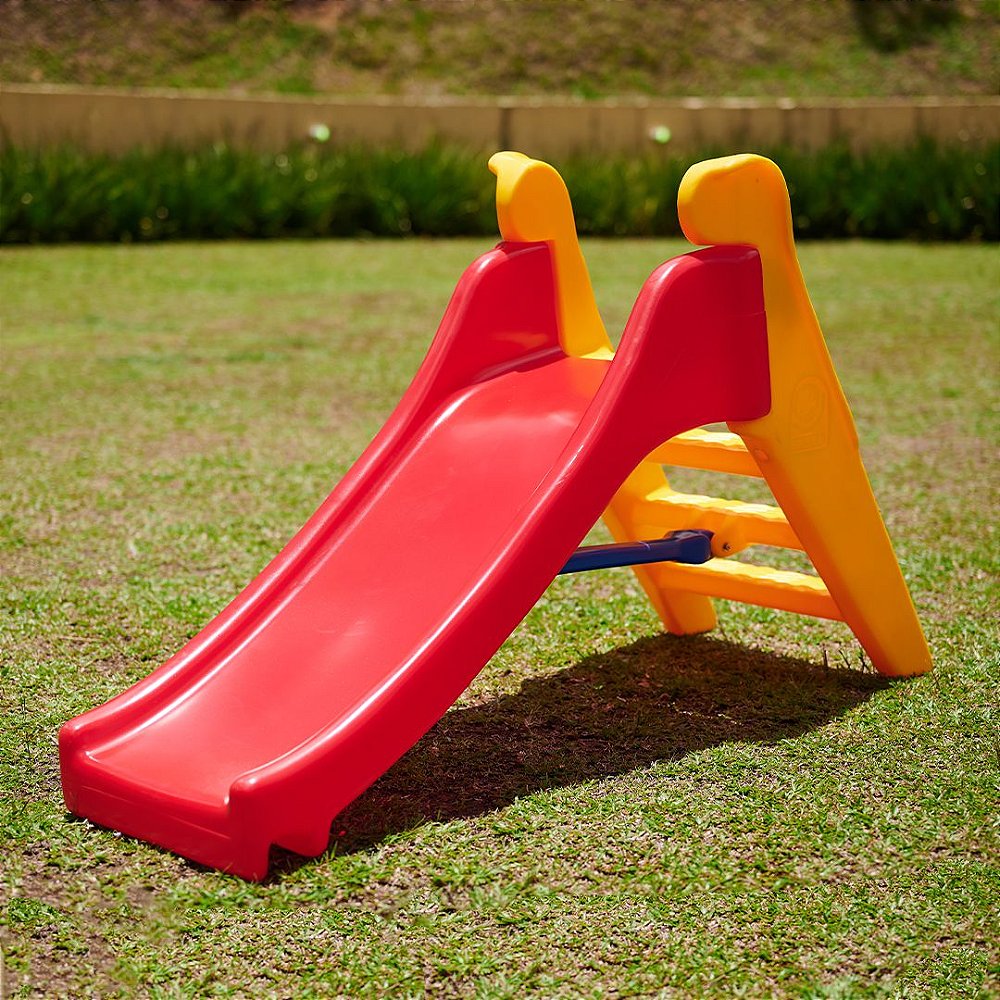 Escorregador Pequeno Infantil de Plástico Resistente Freso Freso Loja Oficial Playgrounds
