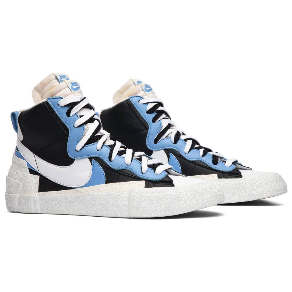 nike sacai blazer blue