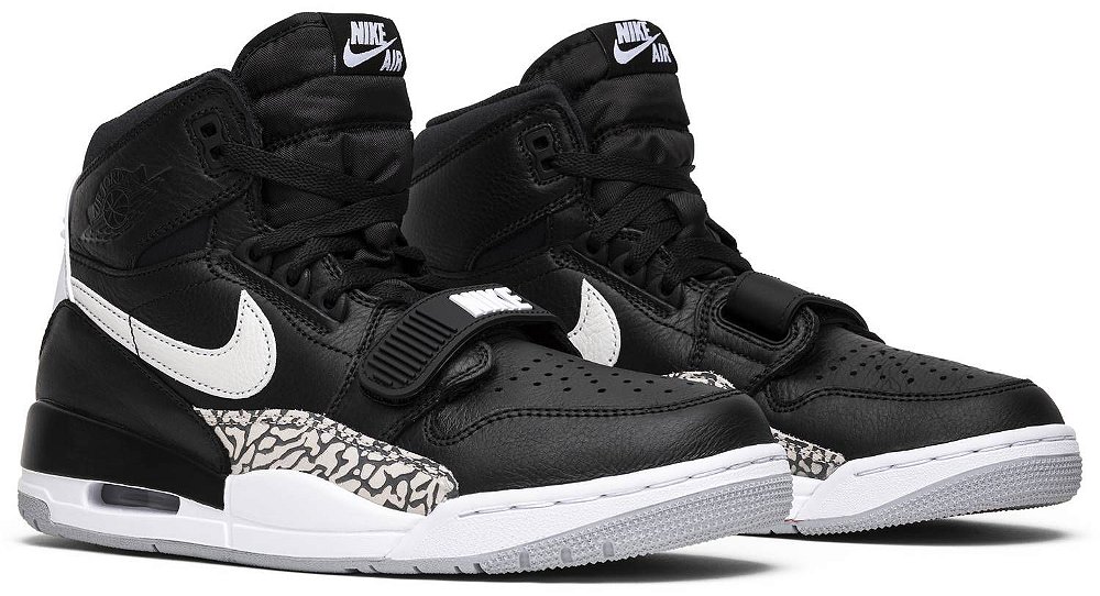 AIR JORDAN LEGACY 312 'BLACK CEMENT' - Os melhores TÃªnis estÃ£o aqui