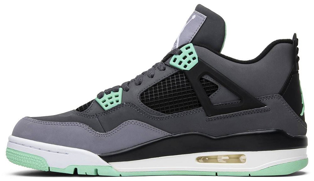 jordan 4 black and green