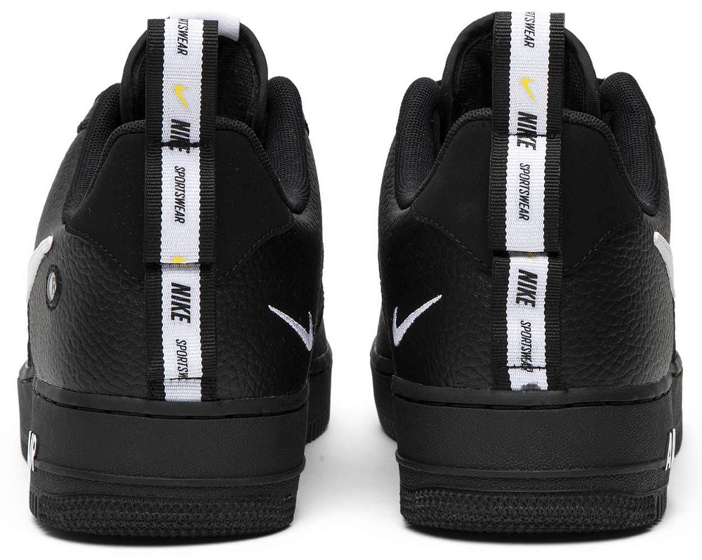 air force 1 overbranding black