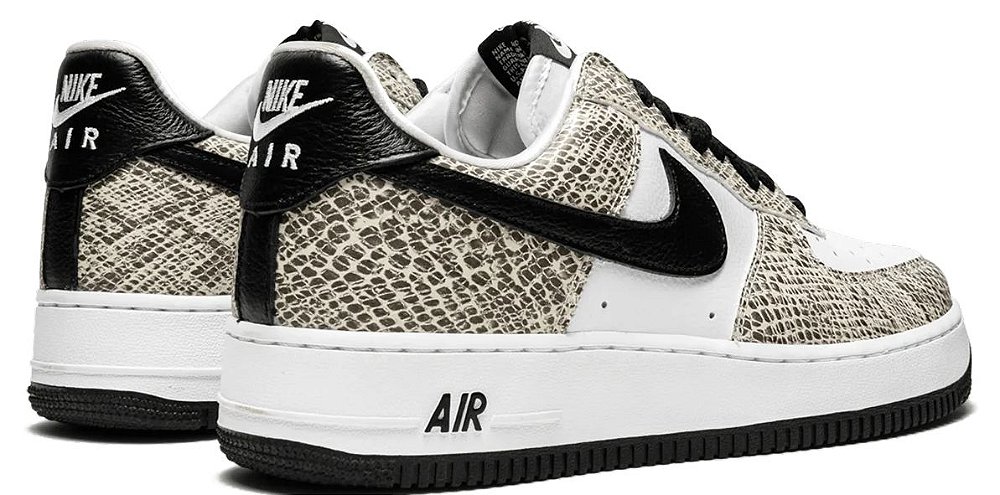 TÃNIS NIKE AIR FORCE 1 '07 ' COCOA SNAKE ' - Os melhores TÃªnis estÃ£o aqui
