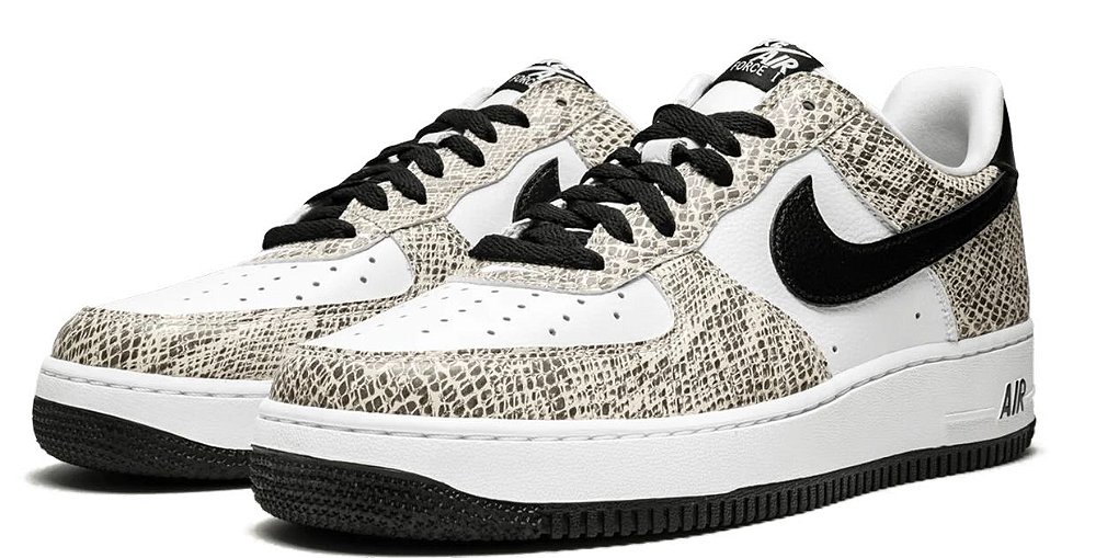 TÃNIS NIKE AIR FORCE 1 '07 ' COCOA SNAKE ' - Os melhores TÃªnis estÃ£o aqui