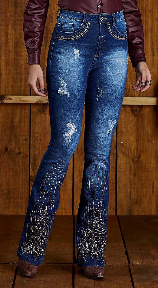 Calça Jeans Minuty Feminina Hot Pant 20631 - Vitrine do Cowboy - A Loja  Country ao seu Estilo !