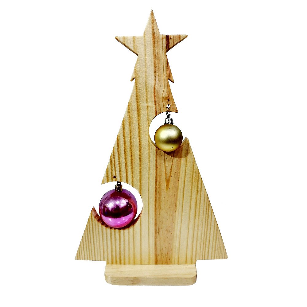 Árvore de Natal decorativa de madeira artesanal envernizada - R de Rústico -artefatos de madeira Árvore de Natal decorativa de madeira artesanal envernizada - R de Rústico -artefatos de madeira