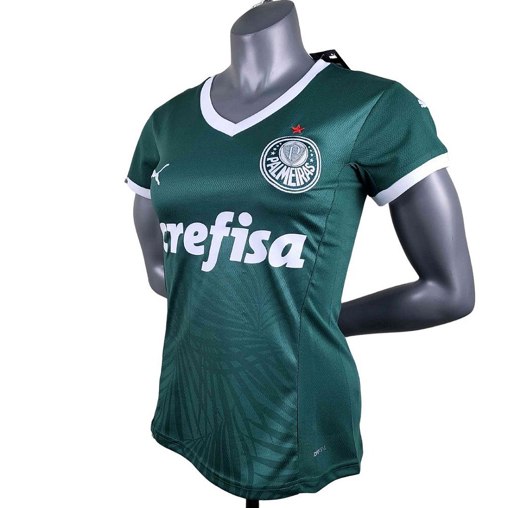 Camisa Palmeiras 2022/23 - Casa e Fora - Puma - Feminina - Camisa do jogador