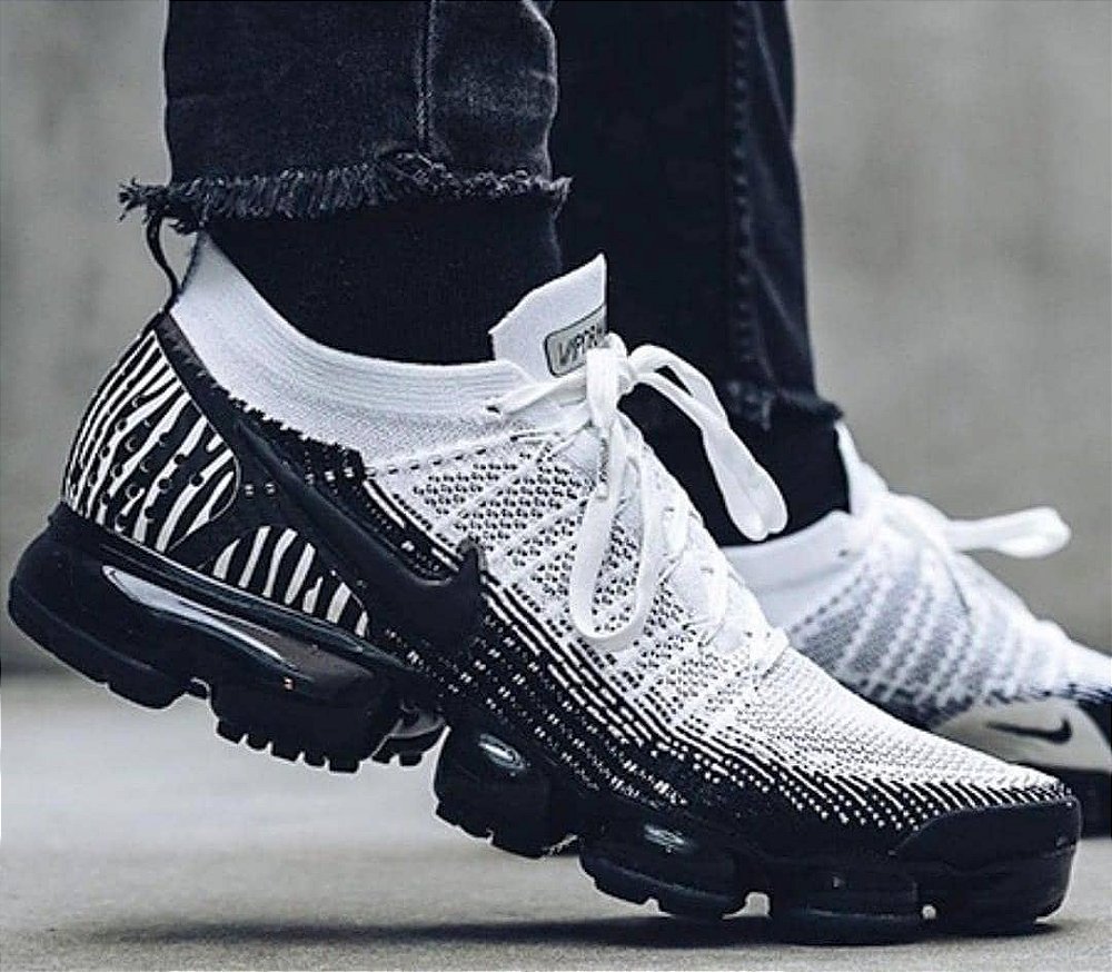 vapormax preto com cinza