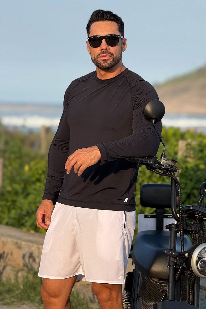 Short Masculino Academia Tactel Liso - Timboré Acqua e Fitness